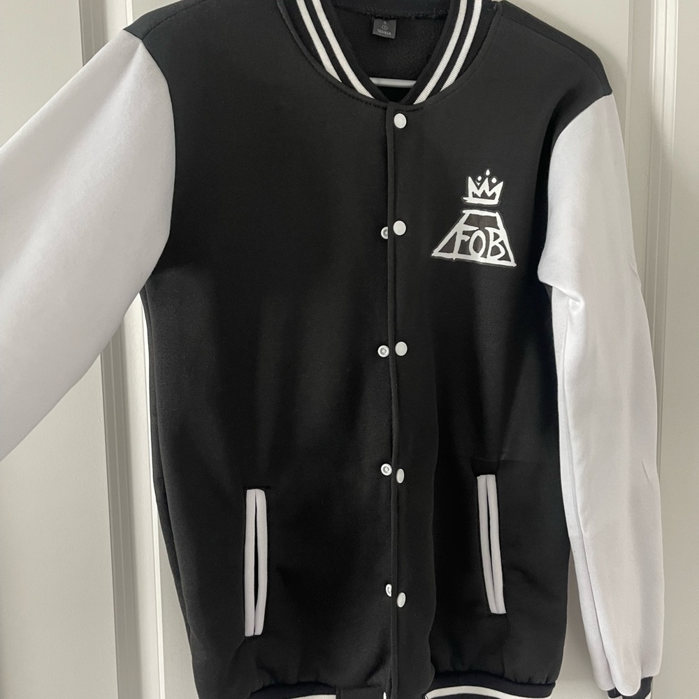 NWOT! FALL OUT BOY BOMBER JACKET, WOMENS SMALL